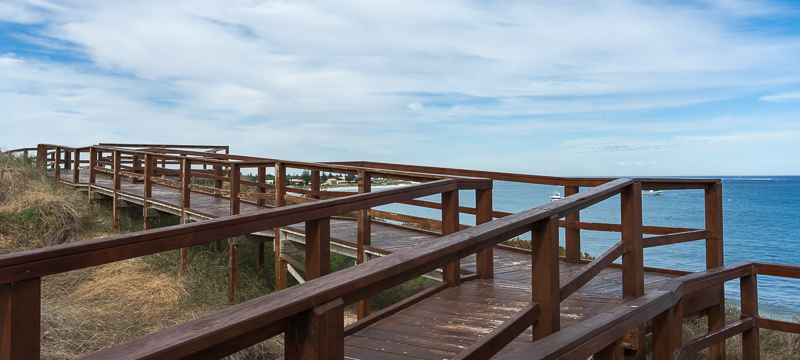 One of the best things to do on a daytrip to Lancelin is take in the view at the Lancelin Lookout